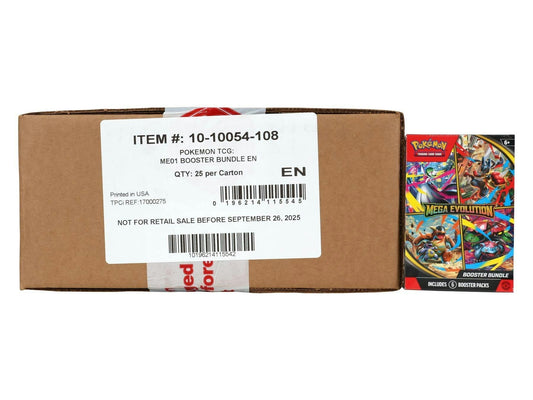Pokemon TCG: Mega Evolution (ME01) Booster Bundle Case