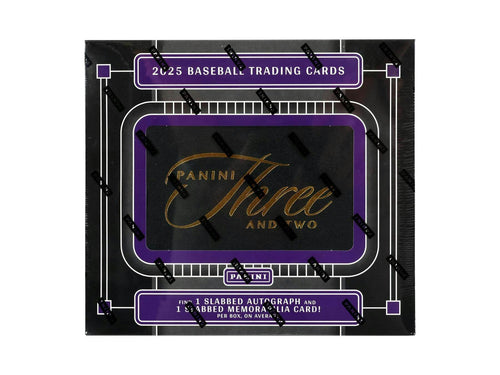 2025 Panini Three and Two Baseball Hobby Box