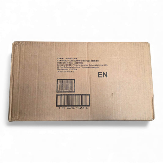 Pokemon TCG: Fall 2025 Collector 9-Chest Case
